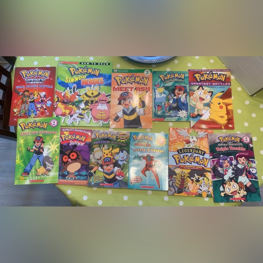 Pokemon Kids Books and Activities Collection